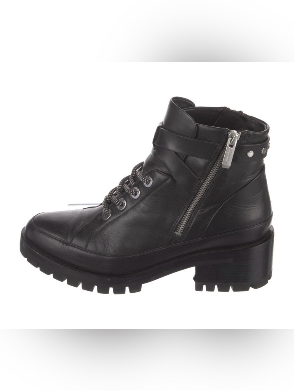 Phillip Lim Leather Combat Boots